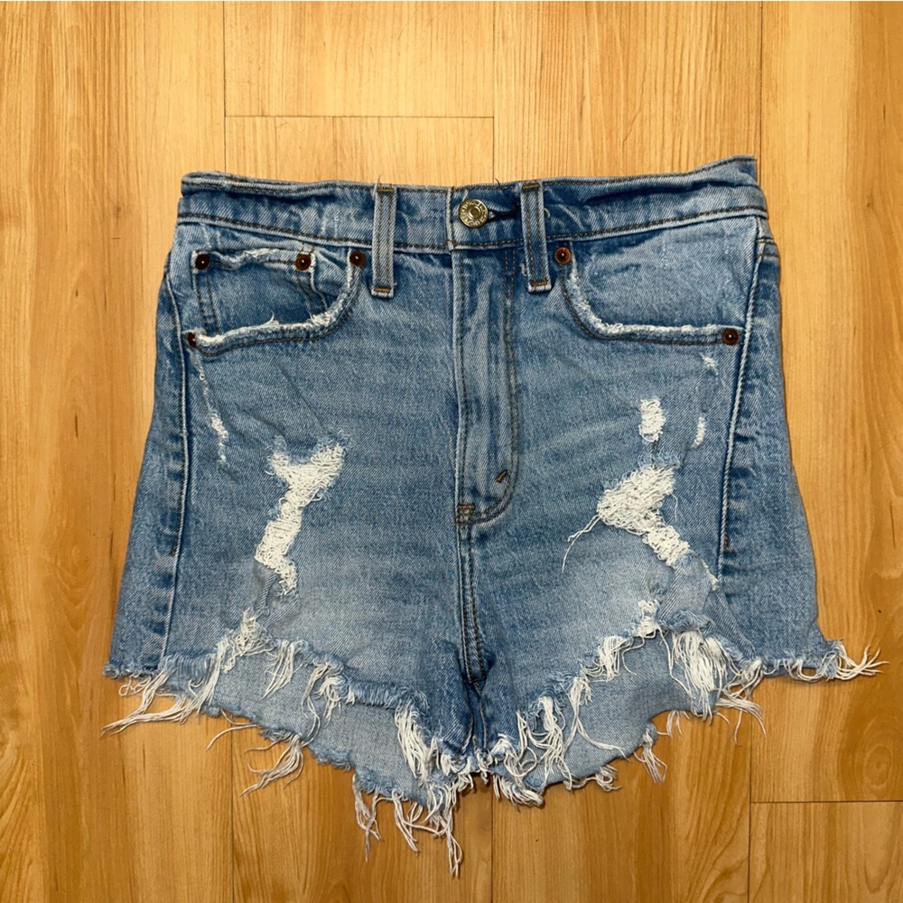 High Rise Mom Shorts